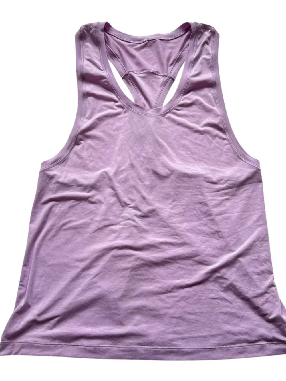 Lululemon tank top See You In Savasana light purple twisted racerback